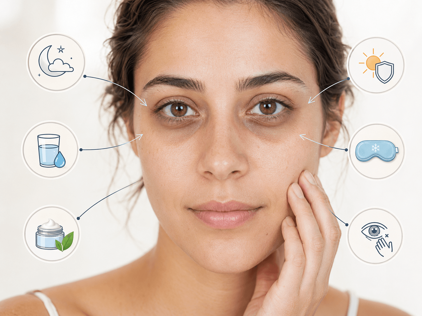 Dark Circles Under Eyes: Sleep, Genetics, Allergies or Lighting?