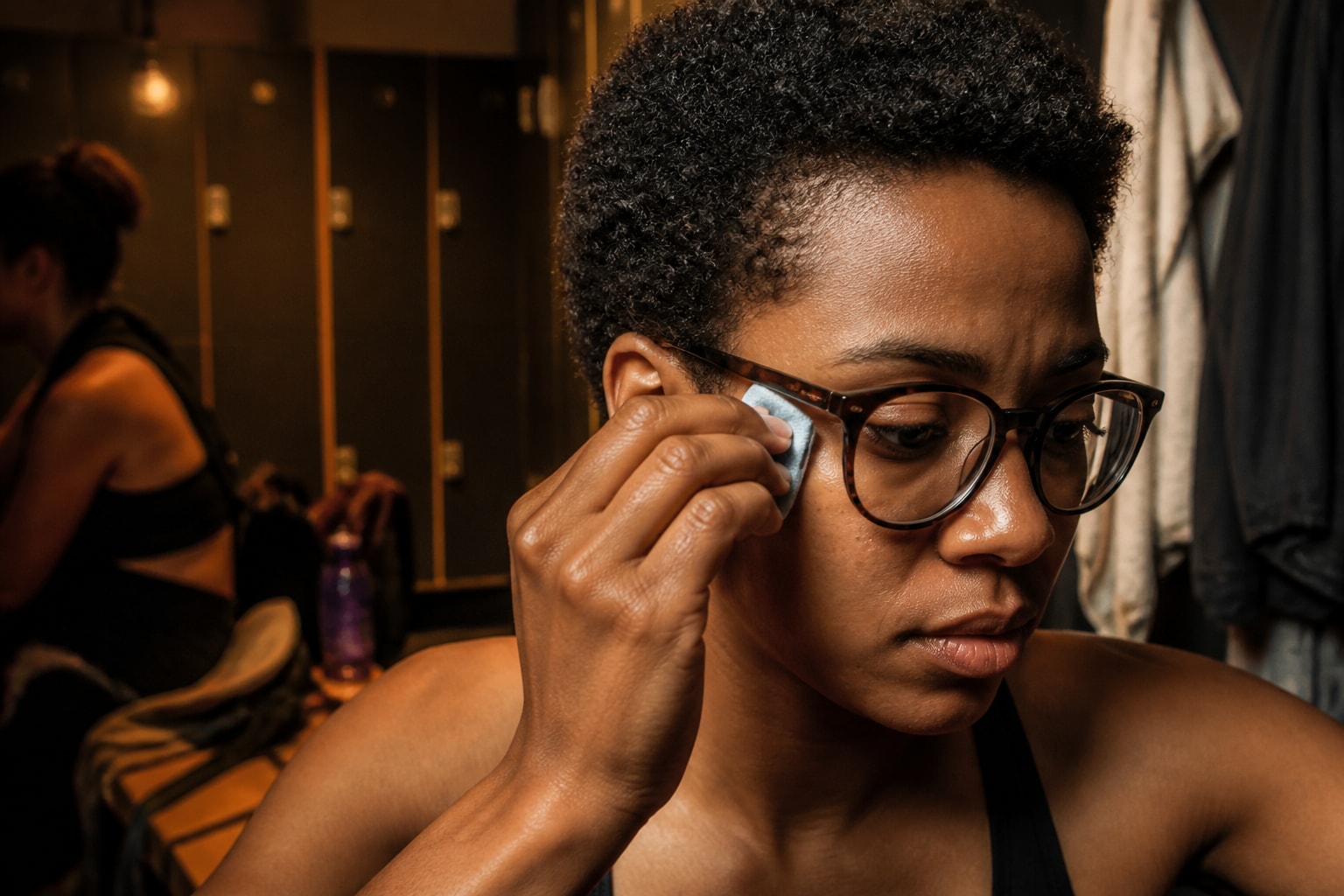 How to Stop Glasses Rubbing Off Sunscreen
