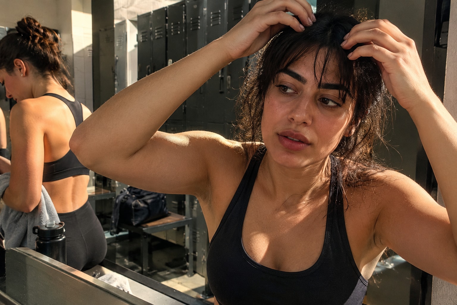 How to Stop Sunscreen From Making Bangs Greasy