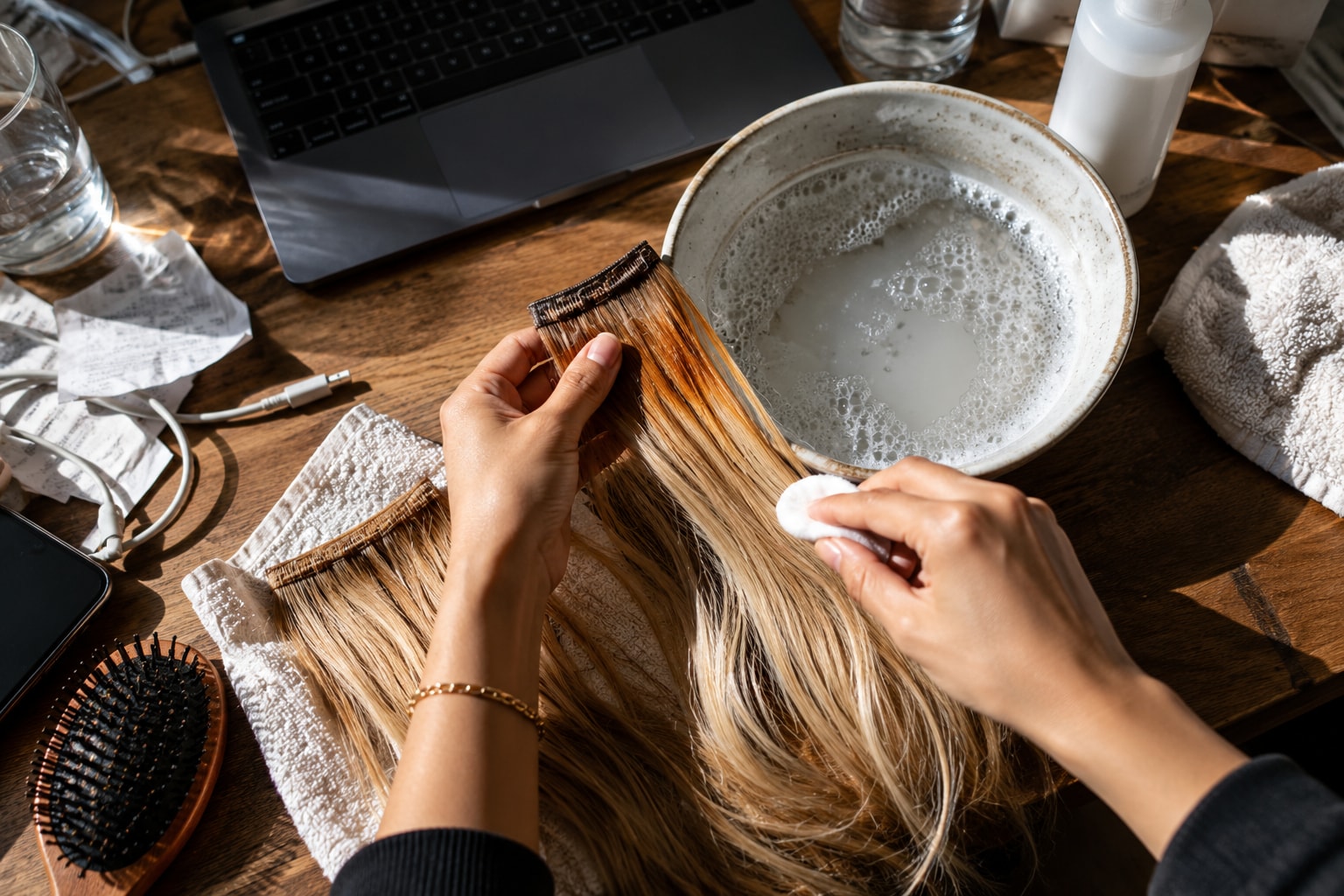 Sunscreen Turns Hair Extensions Orange: What to Do