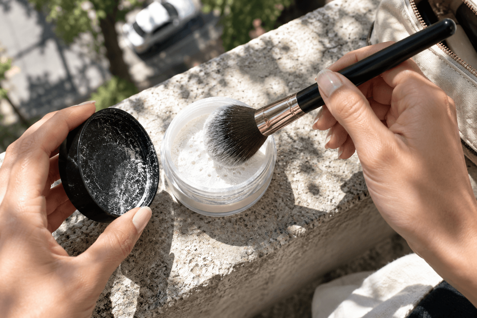 Why Does Setting Powder Look White in Photos?