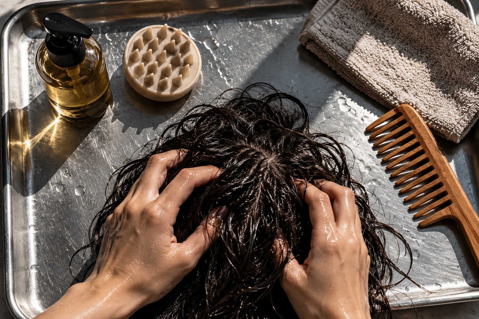 Hair Smells Musty When Wet? What to Check First